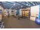 Finished gym with a variety of exercise equipment at 10027 Landis Blvd, Fishers, IN 46040
