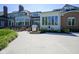 Expansive backyard with a built-in barbecue grill and lush landscaping at , Carmel, IN 46032