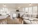 Cozy sunroom featuring a small kitchen, comfortable seating and multiple windows at , Carmel, IN 46032