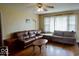 Inviting living room featuring hardwood floors and ample seating at 1508 N Woodridge Ave, Muncie, IN 47304