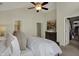 Relaxing main bedroom with walk-in closet and ensuite bathroom access at 2037 Rhettsbury St, Carmel, IN 46032