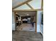 Modern kitchen area featuring stainless steel appliances and hardwood floors at 4904 Betholm Dr, Indianapolis, IN 46239