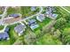 Attractive neighborhood featuring beautiful homes, lush lawns, and curving tree-lined streets at 5120 Melbourne Pl, Zionsville, IN 46077