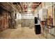 Unfinished basement ready for customization; includes updated mechanicals and clean layout at 5120 Melbourne Pl, Zionsville, IN 46077
