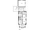 Detailed floor plan showcasing the layout of the main level, including kitchen, bedrooms, and living spaces at 5330 Manker St, Indianapolis, IN 46227