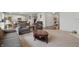 Bright living room featuring neutral tones, cozy furniture, and an open concept design at 5540 Arrowgrass Ct, Noblesville, IN 46062