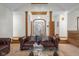 Open-concept living space featuring a comfortable seating area, ideal for relaxation and entertainment at 6043 Acorn Dr, Columbus, IN 47201