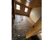 Bedroom featuring hardwood floors, wood ceiling, and two windows at 805 W 3Rd St, Alexandria, IN 46001