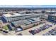 Great aerial view of the shopping and dining area with parking close by at 932 Broadway St # 15, Indianapolis, IN 46202