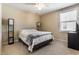 Bedroom with a ceiling fan and natural light at 12729 Brandenburg Dr, Carmel, IN 46032