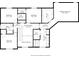A detailed floor plan of the home's second floor, showcasing the bedrooms and bathrooms at 1448 Sedona Dr, Carmel, IN 46032