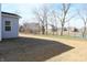 Spacious backyard featuring an expansive lawn and mature trees at 15925 Cobbs Crk Ln, Noblesville, IN 46060