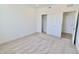 Carpeted bedroom features neutral walls and a sliding door closet at 15925 Cobbs Crk Ln, Noblesville, IN 46060