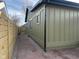 Exterior view showcasing the home's siding and yard at 1716 E Kelly St, Indianapolis, IN 46203