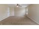 Bedroom featuring neutral carpet, a ceiling fan, and natural light at 2091 Banburry Pl, Avon, IN 46123