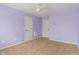 Bedroom with carpet, ceiling fan, and white doors at 2091 Banburry Pl, Avon, IN 46123