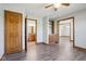 Bedroom with wood floors and neutral paint at 2525 Sunderland Dr, Martinsville, IN 46151