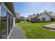 Manicured lawn and fenced backyard offer privacy and space at 3013 Crimson W Ct # 42, Carmel, IN 46033