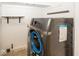 Modern washer and dryer in a dedicated laundry room at 3013 Crimson W Ct # 42, Carmel, IN 46033