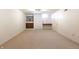 Finished basement with built in desk and storage at 4812 Eastgate Dr, Columbus, IN 47203