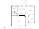 Detailed floor plan showcasing the layout of the home, including the living room, kitchen, and bedrooms at 6746 Wilmot Ln, Avon, IN 46123