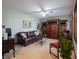 Comfortable living room with neutral carpeting, classic furnishings, and ample natural light at 7984 S Deer Lake Dr, Nineveh, IN 46164