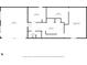 Detailed floor plan showcases the layout of this home's living spaces and room dimensions at 108 Parkridge Dr, Danville, IN 46122