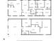 Detailed floor plan showcases the layout of this home's living spaces and room dimensions at 108 Parkridge Dr, Danville, IN 46122