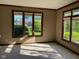 Bright living room featuring neutral walls, trim, and multiple windows overlooking the landscaped yard at 11967 Windpointe Pass, Carmel, IN 46033