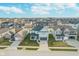 Stunning aerial view of a well-planned neighborhood with beautifully landscaped homes and manicured lawns at 1283 Cliff View Dr, Westfield, IN 46074