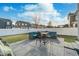 Inviting backyard showcasing a patio area with comfortable seating, ideal for relaxing and enjoying the outdoors at 1283 Cliff View Dr, Westfield, IN 46074