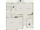 Detailed floor plan showcasing the layout of the first floor at 12959 Balfour Rd, Fishers, IN 46037