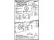 Detailed plot plan illustrating property lines, home placement, landscaping and utility locations at 13752 N George Ct, Camby, IN 46113