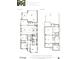 Detailed floorplan showcasing layout of home with all rooms and dimensions at 17354 Newton Main St, Westfield, IN 46074