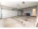 A spacious three car garage features two bays and an additional third bay on the side of the home at 2314 Angelina Way, Greenwood, IN 46143