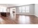 Open-concept living room and kitchen, perfect for entertaining and gathering with friends and Gathering at 2314 Angelina Way, Greenwood, IN 46143