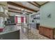 Updated kitchen with stainless steel appliances and ample counter space at 3357 Saddle Club Rd, Greenwood, IN 46143