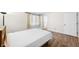 Bedroom with wood floors and closet at 3875 Offshore Dr, Columbus, IN 47203