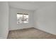 Empty carpeted room with large window offering abundant natural light at 4372 Pine Bluff Dr, Bargersville, IN 46106