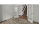Cozy office space featuring carpeted floors and French doors at 4372 Pine Bluff Dr, Bargersville, IN 46106