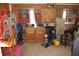 Cozy bedroom with wood paneling and ample storage at 4478 W County Road 125 S, Greencastle, IN 46135