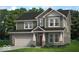 Charming two-story home featuring neutral siding, brick accents, and welcoming front porch at 4777 E Summerfield Dr, Camby, IN 46113