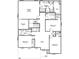 Second floor plan featuring a primary suite, three additional bedrooms, laundry room, and a loft at 4777 E Summerfield Dr, Camby, IN 46113