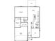 First floor plan featuring a two-car garage, bedroom 5, great room, and kitchen with dining area at 4777 E Summerfield Dr, Camby, IN 46113