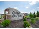 Fields at New Bethel community entrance sign with landscaping at 5210 Cartland Dr, Indianapolis, IN 46239
