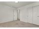 Carpeted bedroom with closet at 6075 Meadowview Dr, Whitestown, IN 46075
