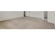Spacious bedroom features neutral carpet and white walls with connecting room at 6075 Meadowview Dr, Whitestown, IN 46075