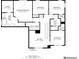 Second floor plan showing the primary bedroom, two other bedrooms, a bathroom, utility room, and closets at 6075 Meadowview Dr, Whitestown, IN 46075