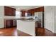 This kitchen has granite countertops, stainless appliances, and plenty of cabinet space at 6075 Meadowview Dr, Whitestown, IN 46075