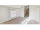 Organized walk-in closet with built-in shelving and drawers, carpeted floor, and ample storage at 6516 Shamel Dr, Indianapolis, IN 46278
